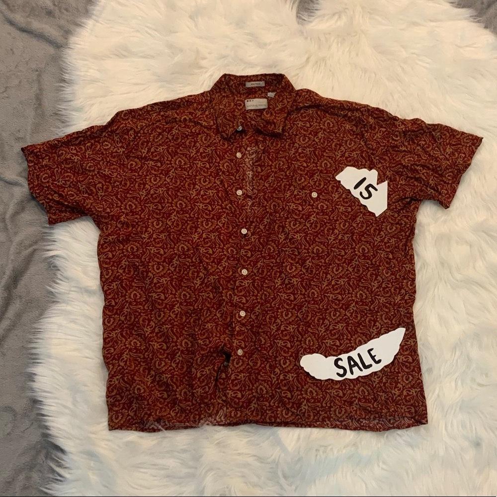Men's Button-down - Auburn Gold